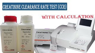 Creatinine Clearance Rate Test Procedure ।। How to Calculate CCR Test Result Full Details in Bangla [upl. by Petta347]