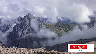 Zugspitze Zeitraffer Aufnahme vom Gletschergebiet auf der Zugspitze Zugspitzmassiv im Zeitraffer [upl. by Stutzman]