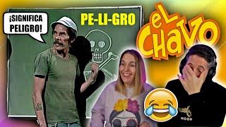 🇪🇸 ESPAÑOLES REACCIONAN al CHAVO DEL 8 Y LLORAN DE LA RISA 😂 REACCIONANDO A DON RAMÓN EN LA ESCUELA [upl. by Zile]