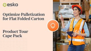 Optimize Palletization for Flat Folded Carton [upl. by Ahsital362]