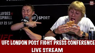 UFC London Post Fight Press Conference LIVE STREAM [upl. by Kirat]