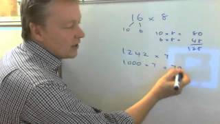 How to do short multiplication using partitioning [upl. by Rivalee]