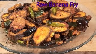 Raw Banana Fry Recipe  Aratikaya Fry  Raw Banana Fry NeelasRecipes [upl. by Lyndell]