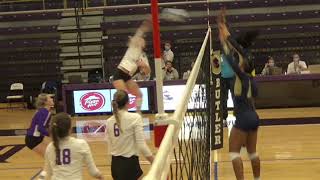 Butler Volleyball vs Independence  Match Highlights [upl. by Adali826]