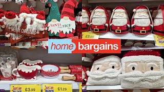 Home Bargain Christmas Gifts MugsJarCushion Come amp Shop With Me At Home Bargain 2024 [upl. by Fedora948]