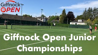 Glenlith Giffnock Junior Open  100724 [upl. by Scotti]