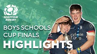 HIGHLIGHTS  Boys Schools Cup Final 202223 [upl. by Esyahc]