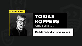 Module Federation in Webpack 5  Tobias Koppers [upl. by Dohsar]