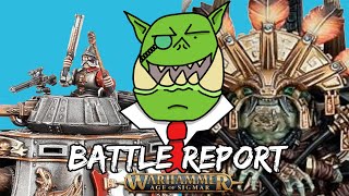 Cities of Sigmar VS Seraphon  Warhammer Age of Sigmar Battle Report [upl. by Conover]