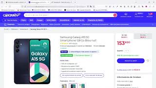 Electro dépôt  le faux bon plan Galaxy A15 5G à 100 € plus cher [upl. by Mcloughlin841]