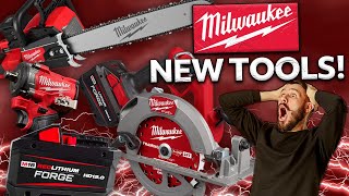 10 New Tools from Milwaukee  Saws Forge Stubby amp More [upl. by Farrison167]