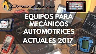 EQUIPOS Y HERRAMIENTAS QUE NECESITA UN MECÁNICO AUTOMOTRIZ 2017 [upl. by Yeldarb]