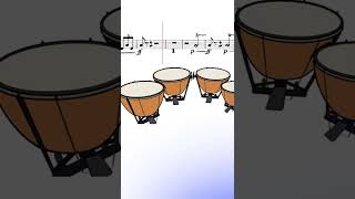 Also sprach Zarathustra – Opening – Timpani Moment shorts [upl. by Eugenio]