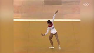 AA 1972 Olympics Ludmila Tourischeva URS FX 9 90 [upl. by Imeka]