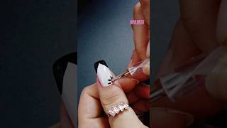 💅Easy Nail Art Design at home nailart nails shorts youtubeshorts simplenails nailideas makeup [upl. by Anirt]