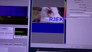 SSTV FunkBilder empfangen mit Optiplex GX520 und MX Linux [upl. by Ainslee]