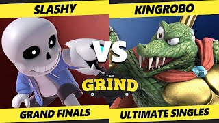 The Grind 254 GRAND FINALS  SLASHY Mii Brawler Vs KingRoBo K Rool Pokemon Trainer  SSBU [upl. by Christin559]