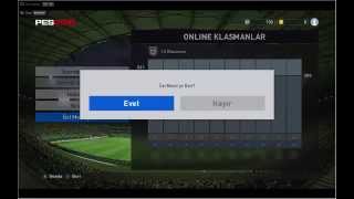 Pes 2016 Online crack  Multiplayer Online Oynama [upl. by Oulman241]