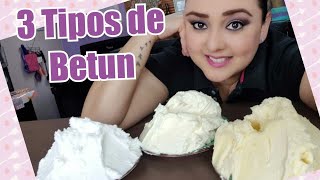 👩‍🍳 3 Tipos de Betun 👩‍🍳 CON LUDDYS [upl. by Cleasta]