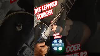 Def Leppard  Tonight solo cover [upl. by Avehsile]