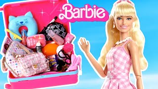 Muñeca Barbie Empaca Sus Maletas Para ir de Vacaciones [upl. by Sidoma]