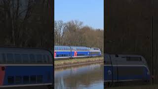 TGV EuroDuplex 4700 in Lacroix Design 🇨🇵 Strasbourg  Paris [upl. by Lody]