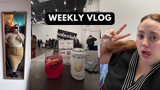 VLOG Studying Breakdown Raiding My Friends Closet amp Soberish Fest [upl. by Atiugal]