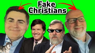 Russell Moore amp David French are fake Christians implies Doug Wilson  Tucker Carlson Interview [upl. by Ibmab]