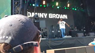 Danny Brown  LostPneumonia Live ACL Fest  100817 [upl. by Drageruaeb]