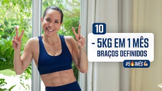 Como derreter gordura dos braços em casa  5kg em um mês  Carol Borba [upl. by Aehcsrop]