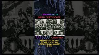 Birth Certificates CUSIP Numbers amp You birthcertificate cusipnumber abolishthefedweareone [upl. by Nae429]