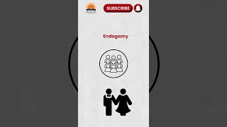 Difference between Endogamy Exogamy Hypergamy and Hypogamy appsctspsc upscprelims upscclass [upl. by Smiga]