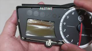 Yamaha R15  Speedometer LCD polarize film change DIY [upl. by Llertnor]