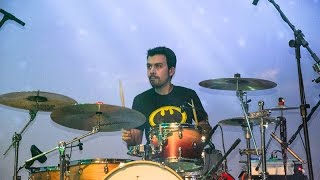 Vitória no Deserto  Jonas Vilar  JC Batera Drum Cover [upl. by Theresita245]