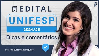 Edital UNIFESP Residência Médica 202425 Dicas e Comentários  saiba os temas que mais caem [upl. by Mariam]