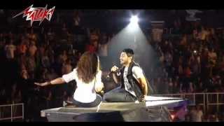 Etamen  Tamer Hosny أطمن  حفلة  تامر حسنى  YouTubeWEBM [upl. by Telford173]