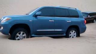 Liwa Team testing offroad system in Lexus LX 570 2009 in UAE desert Sawihan [upl. by Maire]