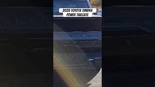 2025 Toyota Tundra Power Tailgate shorts [upl. by Brucie680]