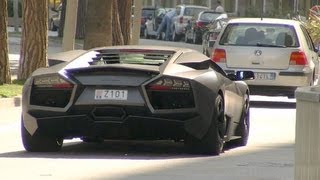 Lamborghini Reventon Sound in Monaco [upl. by Elianore]