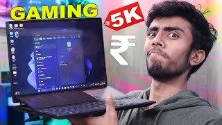 5000 rs Laptop Can be Your New Gaming Machine⚡️GAMING ON CHEAPES LAPTOP Possible [upl. by Anuahs911]