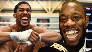 ANTHONY JOSHUA ON FIRE IN CAMP FOR DANIEL DUBOIS ALOYS JUNIOR GIVES BEHIND THE SCENES CAMP INSIGHT [upl. by Onilegna321]