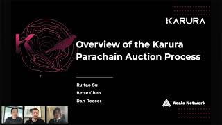 Overview of the Karura Parachain Auction Process  Acala Overview  DeFi Hub of Kusama [upl. by Ayk]