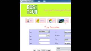 Java Bus Management System [upl. by Eirameinna]