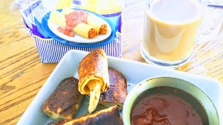 Mozzarella Cannelloni Egg Rolls [upl. by Linehan]