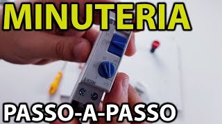 Minuteria  Instalação Passo a Passo [upl. by Accemahs]