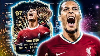 WL COM VAN DIJK E MUITOS PACKS ATRÁS DOS TOTS EA FC 24 [upl. by Yurt]