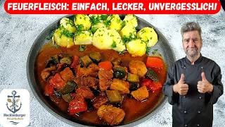 DDR Feuerfleisch Rezept  Achtung Lecker [upl. by Amol]