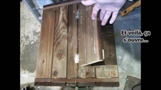 Comment fabriquer un petit composteur en bois pour petit jardin [upl. by Roye]