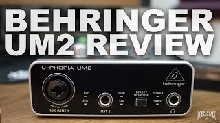 Behringer UPhoria UM2 Review  Test [upl. by Vahe32]