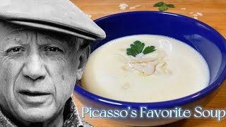 Picasso’s Favorite Camembert amp Champagne Soup made by Lee Miller asmr cooking recipe [upl. by Phyl]